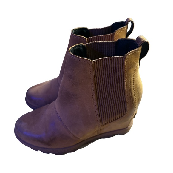 Sorel Joan of Arctic Wedge Chelsea Waterproof Booties - Picture 1 of 4
